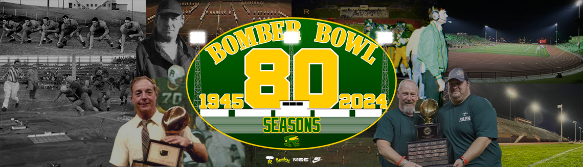 Bomber Bowl 80th Banner